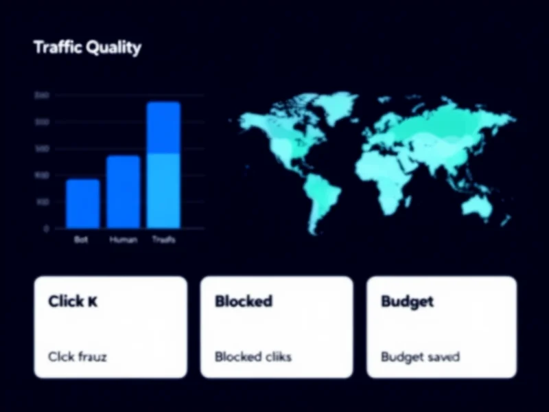 Traffic quality analytics dashboard
